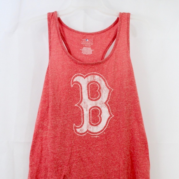 Genuine Merchandise Tops - Red Sox Pink Tank Top